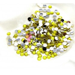 Strasuri din acril 3D Yellow de 2,0mm 1000 bucati SA029